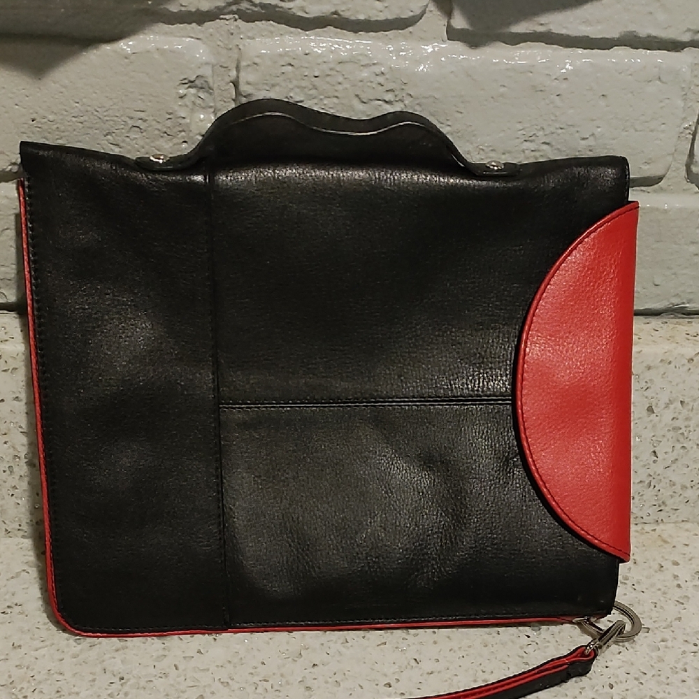 Chic Black and Red Women's Laptop/Kindle/Tablet Bag